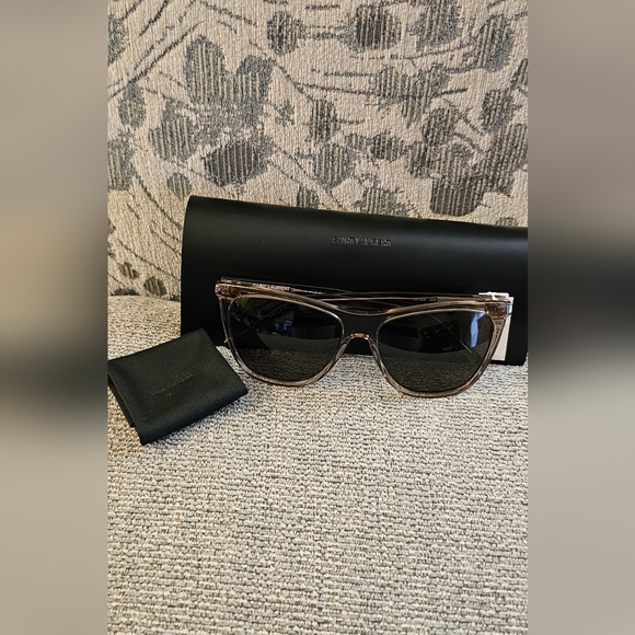 Saint Laurent Cat Eye Sunglasses NWT - Picture 4 of 11